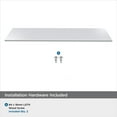thumbnail image 5 of Amerock Edge Pulls 5-1/16 inch (128mm) Center-to-Center Polished Chrome Cabinet Edge Pull, 25 Pack, 5 of 6