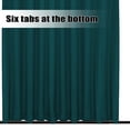 thumbnail image 4 of Cortinas de exterior, fáciles de usar, impermeables, para patio, 150 x 96 cm, color verde azulado, 4 of 8