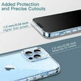 thumbnail image 7 of JETech Glitter Case for iPhone 13 Pro Max 6.7-Inch, Bling Sparkle Shockproof Phone Bumper Cover, Cute Sparkly for Women and Girls (Clear), 7 of 7