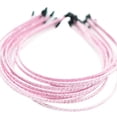 thumbnail image 1 of Paquete de 10 bandas para el cabello Hugo Aros Diadema Accesorios DIY Rosado, 1 of 7