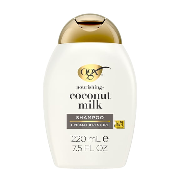 OGX Nourishing   Coconut Milk Moisturizing Hair Shampoo, 7.5 fl. oz