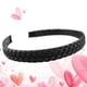 thumbnail image 2 of Diadema trenzada con trenzas, accesorios para el cabello para mujeres y niñas (negro), 2 of 5