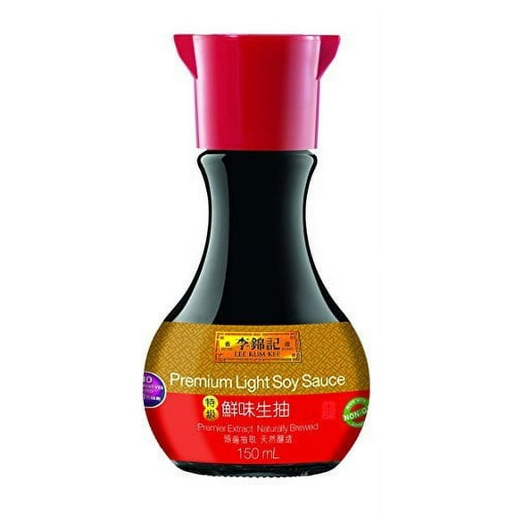 NineChef Bundle - Lee Kum Kee Soy Sauce 5.1-Ounce Bottle (Pack of 4)   1 NineChef Brand ChopStick