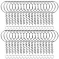 thumbnail image 1 of Juego de llaveros Paxcoo, 50 unidades con cadena y 50 anillas para saltar, 1 of 8