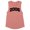 Desert Pink, variant on 2006 College Style Women's Muscle Tank Large White