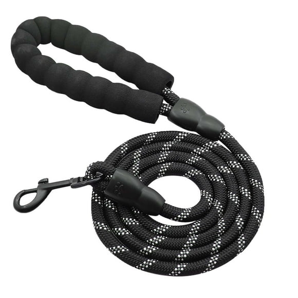 LSLJS Dog Leash with Comfortable Padded Handle and Highly Reflective Threads Dog Leashes for Small Medium and Large Dogs