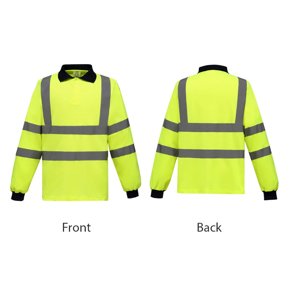 Rrongwn T-shirt De Sécurité à Manches Longues - Vêtement De