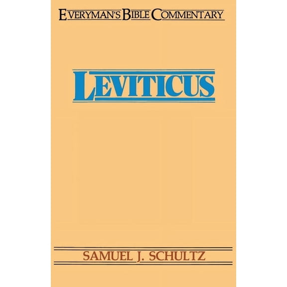Everyman's Bible Commentaries Leviticus- Everyman's Bible Commentary, (Paperback)