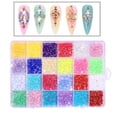thumbnail image 1 of 3500 Uds de Imitación para Decoración de Uñas Baoblaze Resina Color Brillante, 1 of 8