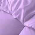 thumbnail image 6 of 1 Piece Luxurious Straight Line Pattern Comforter All Season 800 Threads Count Twin/Twin XL Size - Ultra Soft 550 GSM 100% Egyptian Cotton (Solid Lilac Colour ), 6 of 6