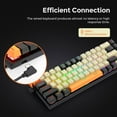 thumbnail image 5 of Mechanical Gaming keyboard Redragon K633CGO-RGB Ryze, 68 keys RGB Backlight Red Switch, 5 of 14