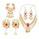 thumbnail image 5 of Conjunto de joyería de moda para danza del vientre india metálica, accesorios para bailarina del vientre, Clip de oreja, 5 of 9
