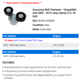 thumbnail image 2 of Accessory Belt Tensioner - Compatible with 2002 - 2012 Jeep Liberty 3.7L V6 GAS 2003 2004 2005 2006 2007 2008 2009 2010 2011, 2 of 2