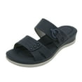 thumbnail image 2 of Mostsola Walking Shoes Women Casual Lightweight Slip on Orthopedic Sandals with Arch Support, 2 of 9