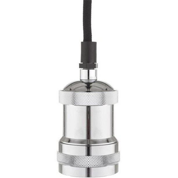 Aspen Brands AB15 15 ft. Twisted Cord PlugIn Drop Ceiling Light Copper & Black