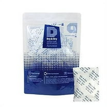 10gm Pack of 20 Dry&Dry Silica Gel Packets Desiccant Dehumidifier