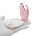 thumbnail image 3 of Unique Bargains 1 Pc Braces Box Shell-shaped Braces Storage Box Pink, 3 of 5