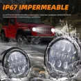 thumbnail image 4 of 7 Led Faro Para Moto Universal Pulgadas+ Carcasa Y Soporte, 4 of 8