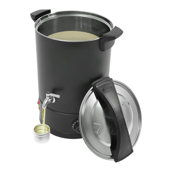 Wildnix 12L Wax Warmer Machine, Efficient 1200W Candle Wax Melter with Anti-Scald Handles, Smart Temperature Control for Safe, Fast Wax Melting