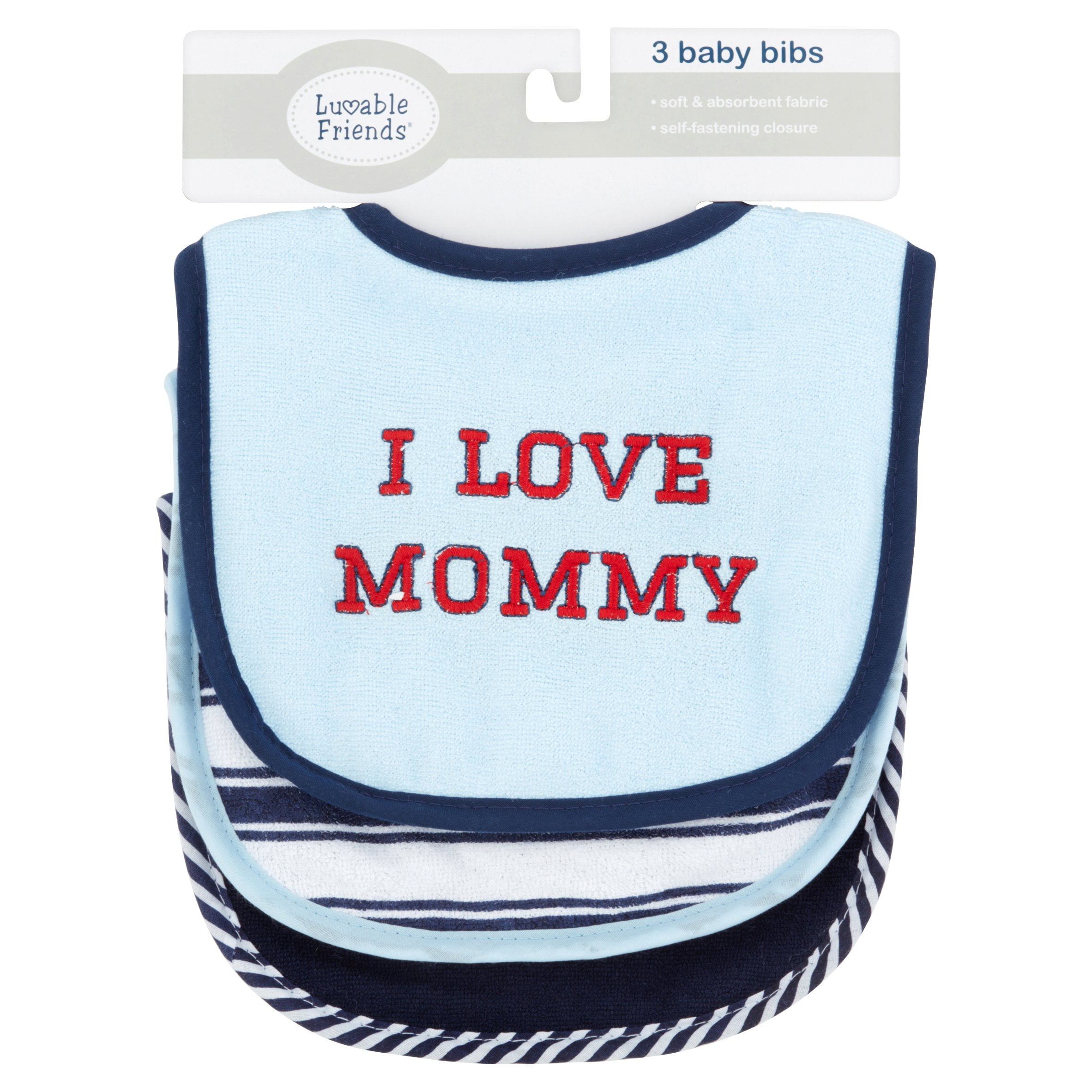 i love mommy bib