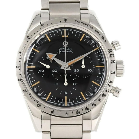 Pre-Owned Omega 1957 Trilogy Speedmaster '57/60th LIMITED 311.10.39.30.01.001 SS Wristwatch...