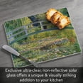 thumbnail image 2 of CounterArt Footbridge 3mm Tempered Glass Cutting Board 10" by 8", 2 of 7