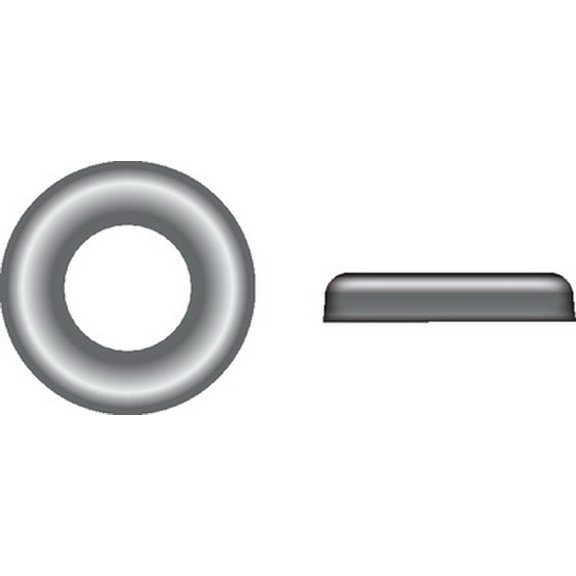 (Price/BG)Seachoice Stainless Steel Finish Washer, #10, MP31436SC
