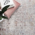 thumbnail image 6 of SAFAVIEH Valencia Lillian Distressed Area Rug, Grey/Gold, 6'10" x 6'10" Round, 6 of 8