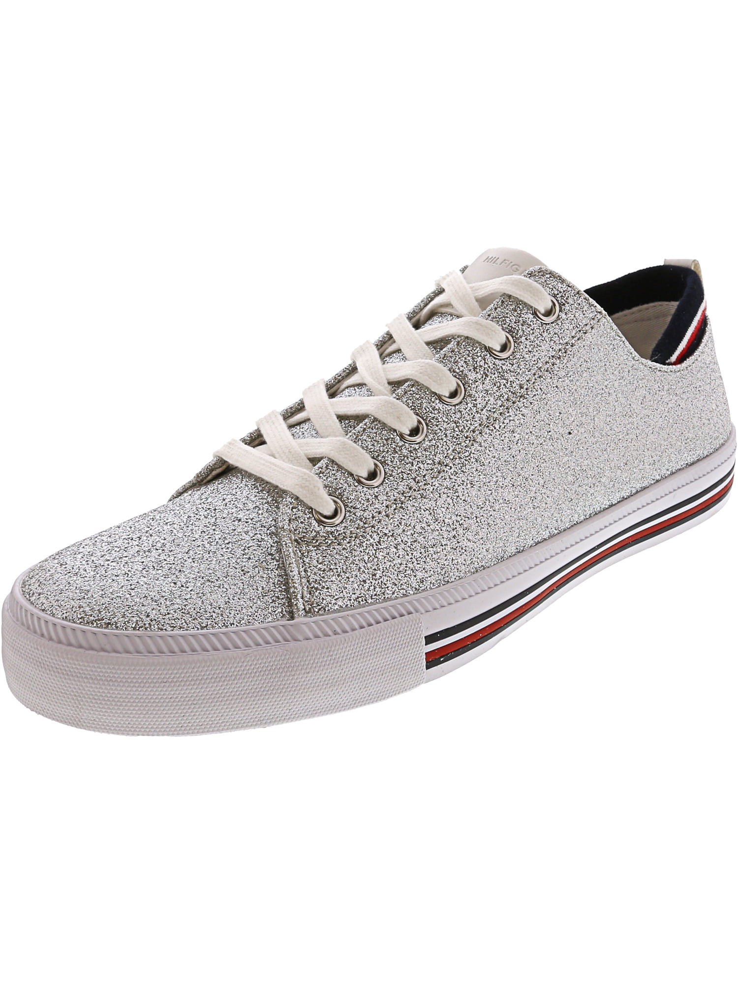 tommy hilfiger silver shoes