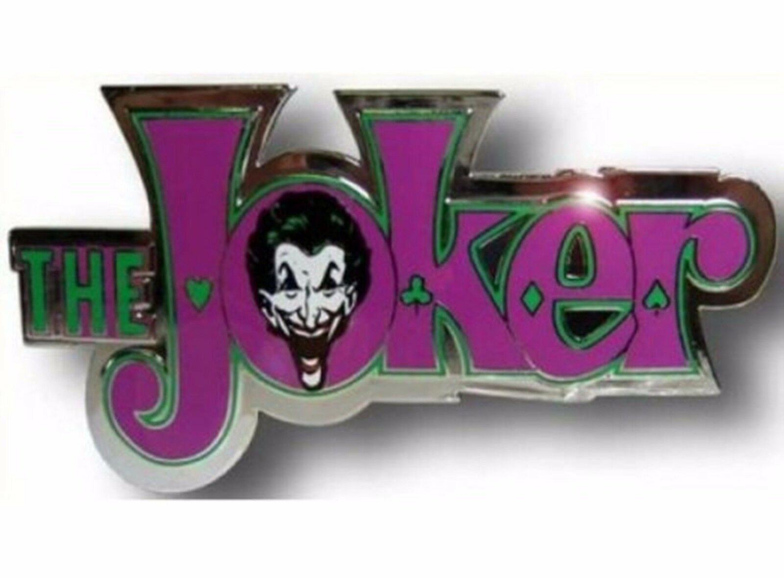 Batman Joker Villain Character Belt Buckle USA American Superhero