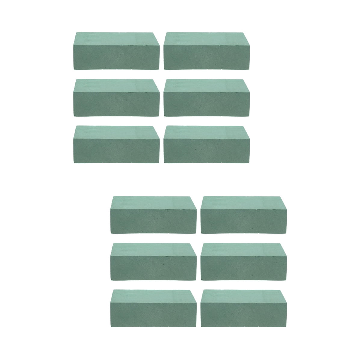 Hemoton 12 Pcs  Floral Arranging Supplies Floral Foam Blocks Foam Cubes Arrangements Foam Blocks Flower Foam