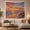Seaside Sunset, variant on Ocean Waves Scenic with Sunset Calm Beach Sits, Mystical Fantasy for Space Lovers, Galaxy Room Decor, Valentine'S Day Gift, Tapestry Wall Hanging for Bedroom and Dorm