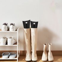 HEATSHAKING Shoes Shape Holder Boot Shaper Stretcher Inserts Black 10Pcs