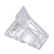thumbnail image 4 of Formas de uñas postizas transparentes, kit de extensión de uñas de 100 piezas para uñas de gel, uñas acrílicas con 1 pincel de pintura acrílica de doble punta y 5 puntas de uñas Cl, 4 of 5