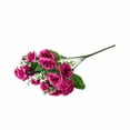 thumbnail image 2 of Meitianfacai High-end Artificial Flowers Artificial Flowers 5 Forks 15 Mini Roses Home Decoration Plastic Flowers, 2 of 6