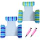 thumbnail image 1 of Flotadores de piscina de 2 uds, tumbona inflable de hamaca de agua para niños, 1 of 5