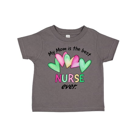 

Inktastic My Mom is the Best Nurse Ever Gift Toddler Boy or Toddler Girl T-Shirt