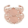 thumbnail image 1 of Brazalete en Blanco Salvador 2 Piezas de Latón con Almohadillas, 1 of 10