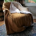 thumbnail image 2 of Sunbeam Electric Heated Throw in Sable with Push Button Control, 2 of 2