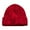 Red, variant on Men's and Women's Hats Solid Color Cute Caps Knitted Stretchable Warm Winter Hat Nylon Running Hat One Size