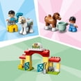 thumbnail image 3 of LEGO DUPLO Town Horse Stable and Pony Care 10951 Learning Toy for Preschoolers (65 Pieces), 3 of 6