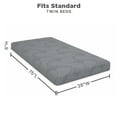 thumbnail image 6 of Delta Children Snooze 6 inch Memory Foam Mattress, Twin, 6 of 10