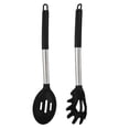 thumbnail image 1 of El sistema de cocina de los utensilios de cocina del silicón 2pcs, BPA libera, el mejor utensilio de cocina resistente al calor antiadherente, 1 of 5