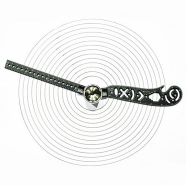 Multifunctional drawing ruler creative drawing tool Art office compasses with magnetic ruler drawing supplies