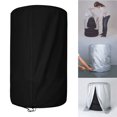 thumbnail image 5 of Fengbin Car Tire Cover 4 Tires Capacity Foldable Black Outdoor Waterproof Cloth Seasonal, 5 of 6