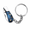 Blue, variant on Ohmyroo Folding Knife Keychain with 440C Stainless Steel Blade, Pocket Utility Knife with Colorful Wood Handle, Mini Package Opener Key Ring for Everyday Carry and Small Tasks