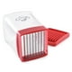 thumbnail image 4 of Cortadora Speed Slicer Norpro con placa de empuje roja, 3 de largo x 3 de ancho x 4,25 de alto, 4 of 8