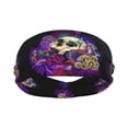 thumbnail image 2 of Wukai Mushrooms and Skull Sports sweatband,Men & Women Sweatband Headband for Running, Cross Training, Racquetball, Working Out, 2 of 7