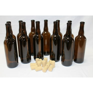 Belgian Beer Bottles (750 ml) With 100 Corks