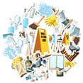thumbnail image 2 of cartoon Cleaning Supplies Stickers, Waterproof Cleaning Supplies Sticker for Water Bottle Laptop Phone Cases Planner Skateboard Luggage Helmet Party Favor Decor, Ideal for Adults Teens Teacher Rewards, 2 of 9